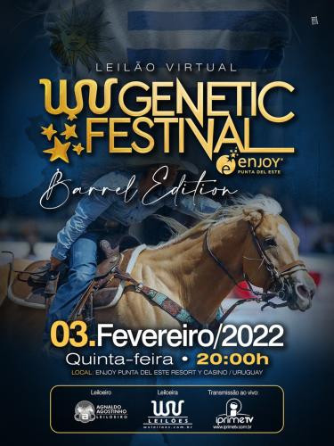 Leilão Virtual Genétic Festival Barrel Edition